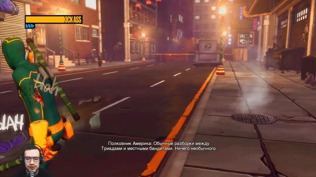 Чингис и Маза в Пипец 2 ✖ Спокойное прохождение Kick-Ass 2 №2 смотреть онлайн