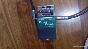 Boss BC-1X Bass Compression Pedal | Better Music