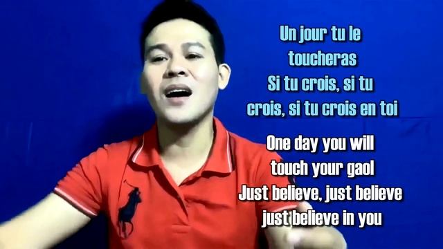 Marcelito Pomoy singing I Believe In You. Lyrics and translation into English смотреть онлайн