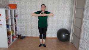 Ритмичная зарядка под музыку для 1-4 классов.