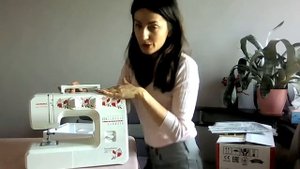 Швейная машинка Janome Home Decor 2077 распаковка