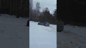Хёндай Tucson по снегу
