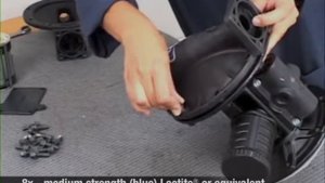 Замена установка стандартных диафрагм мембран насос Graco Husky 1050