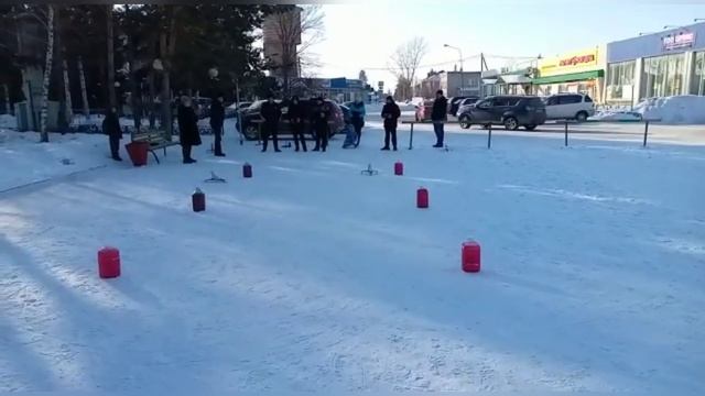 Соревнования по управлению аэросанями