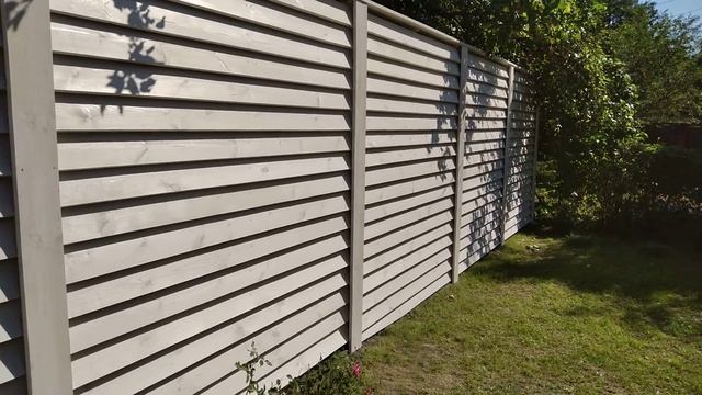 Современный вентилируемый деревянный забор смотреть онлайн