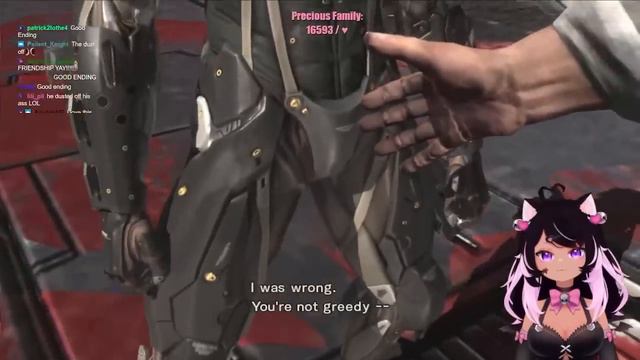 Ironmouse Meets Senator Armstrong | Metal Gear Rising