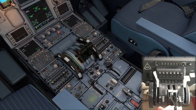 FENIX A320 | BRAVO TQ CONFIG | For both default Commercial & add-on Airbus Throttle Handles смотреть онлайн