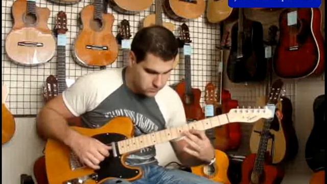 FENDER SQUIER AFFINITY TELE demo.avi смотреть онлайн