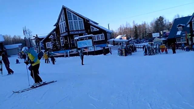 Горнолыжный курорт—гора соболиная.