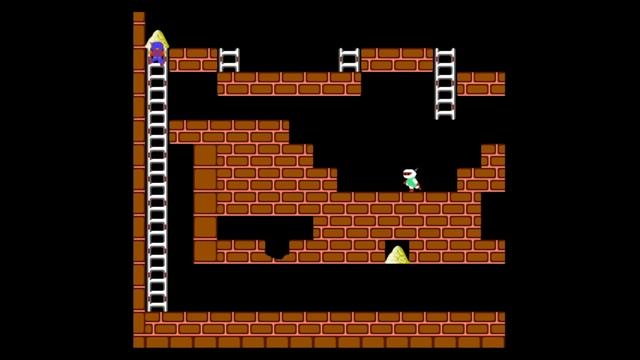 Прохождение (16-20) уровней игры Lode Runner (Золотоискатель) на приставке Dendy. смотреть онлайн