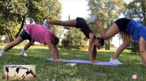 EXTREME YOGA CHALLENGE for 3// Екстрим Йога Челлендж на троих