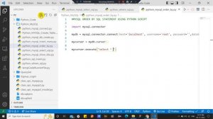 Python MySQL Order By #8   #lingarajtechhub