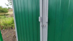 Металлический хоз блок сарай туалет и душ уличный для дачи и дома гараж пенал от производителя