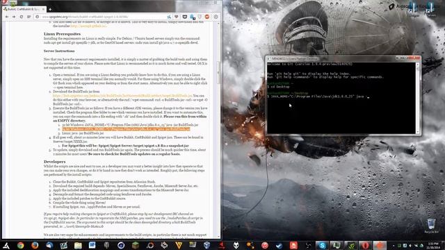 Spigot 1.8 (How to compile jar file) смотреть онлайн