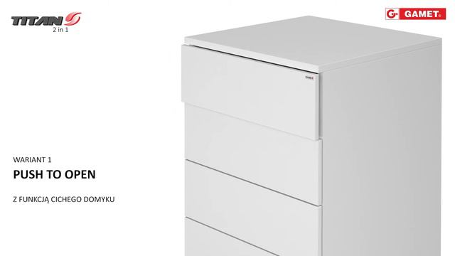 TITAN S 2in1- Prowadnica kulkowa push or pull - GAMET смотреть онлайн