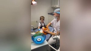 Прием у детского стоматолога