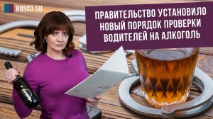 Правительство установило новый порядок проверки водителей на алкоголь
