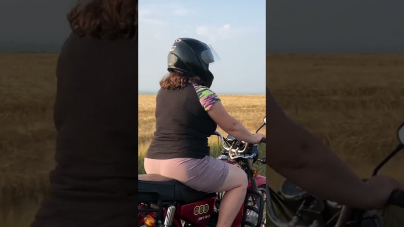 Летние покатушки по полям на мопедах #Shorts
