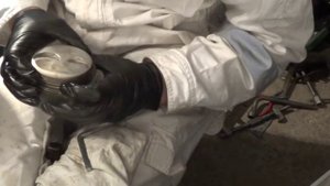 установка колец и поршня ВАЗ 2114