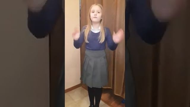 Руднева Дарья, 8 лет "Любимые стихи любимых поэтов" смотреть онлайн