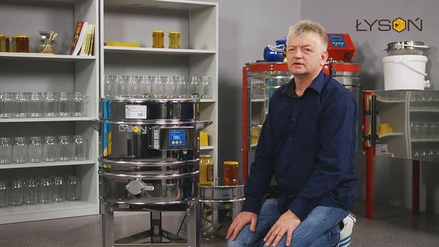 Отстойник для меда с подогревом LYSON смотреть онлайн