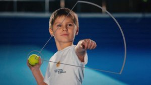 МЕТАНИЕ ТЕННИСНОГО МЯЧА В ЦЕЛЬ, ДИСТАНЦИЯ 6 МЕТРОВ