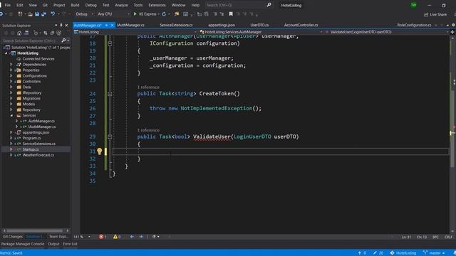 ASP.NET 5 WEB API Development - 26 implement jwt authentication смотреть онлайн