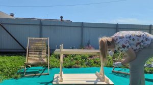 декорирование уличной мебели маслом Holzer