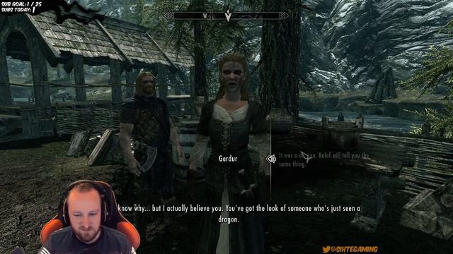 Skyrim Gameplay  The Legend Learns  Then Falls... 2 The Elder Scrolls V