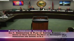 Planning Commission - February 1, 2018