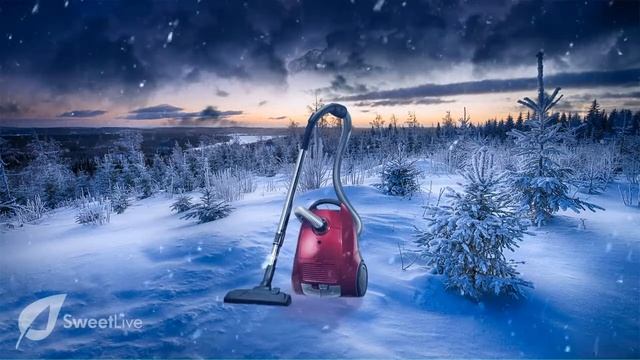 Vacuum Cleaner on a Blizzard Storm Sound ''White Noise'' Sound for Sleep, Study & Relax смотреть онлайн