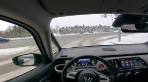 Day drive Honda Jazz (Honda Fit) Crosstar Executive Plus Hybrid 1.5 CVT 2021 POV