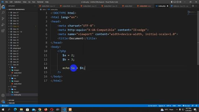 Class 27 | Introduction of php | Learning IT BD