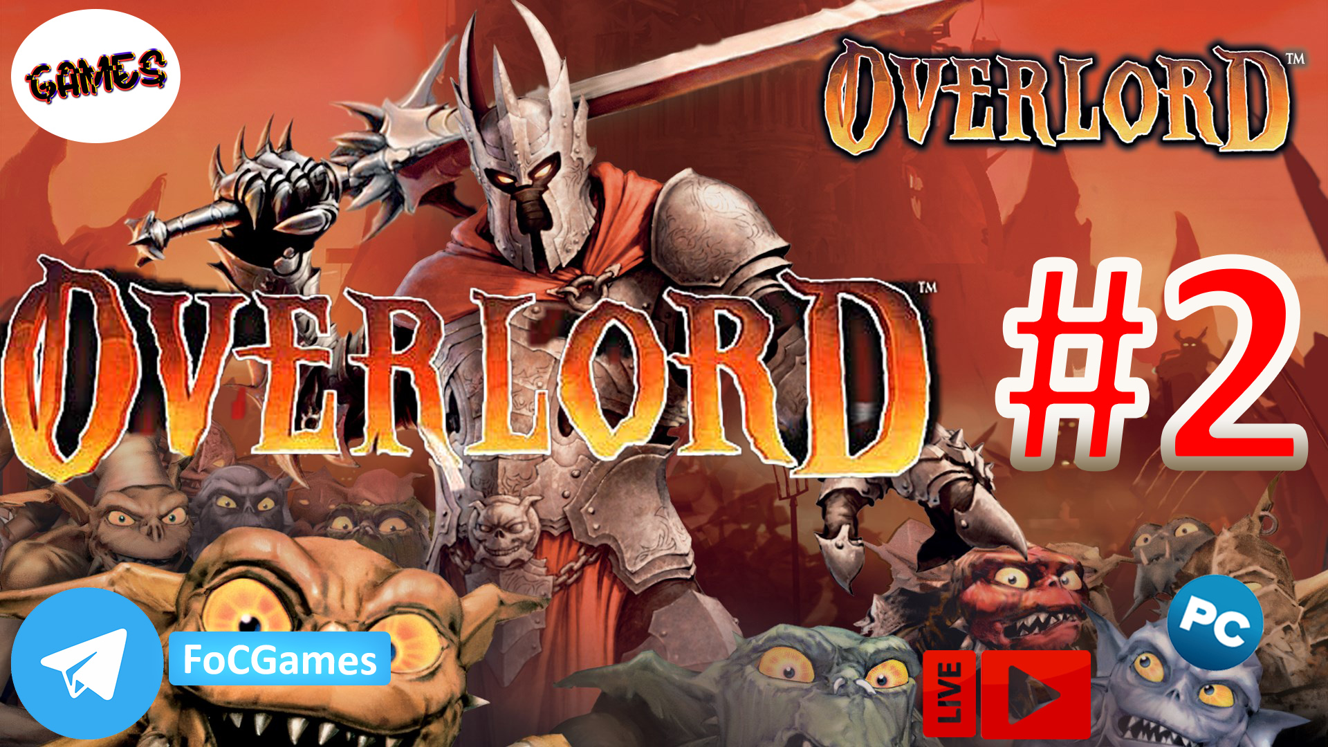 Overlord | Прохождение 2 | Оверлорд |FOC