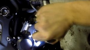 Регулировка тепловых зазоров клапанов на мотоцикле Suzuki GSXR 1000 K7 2007г.