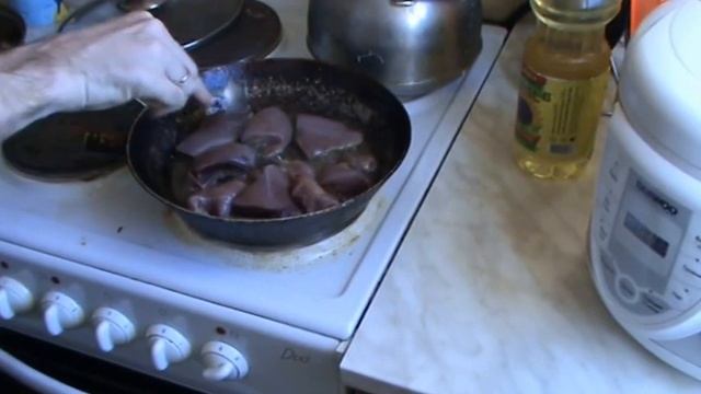 Тетерев в сметане.Как я готовил тетерева.