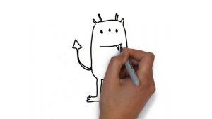 как нарисовать инопланетянина \ how to draw an alien