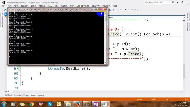 Lambda Expressions in Entity Framework смотреть онлайн