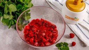 Варенье из малины в микроволновке