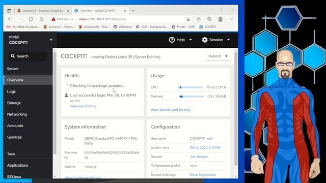 Installing Cockpit and Active Directory Server. HCse02 ep04 смотреть онлайн