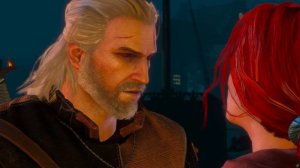 Прощание Геральта и Трисс - The Witcher 3