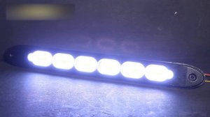 Дневные ходовые огни, гибкие FLEX с поворотником Звенья  | Daytime running lights LED DRL COB