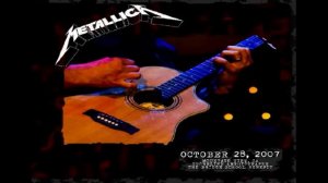 Metallica acoustic "I'm Only Happy When It Rains" (Garbage Cover)