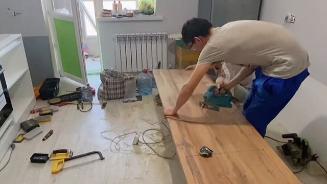 Кухонный гарнитур своими руками. смотреть онлайн