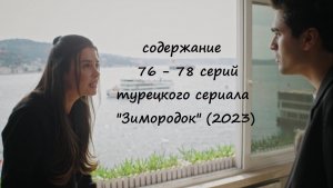 Содержание 76, 77 и 78 серий турецкого сериала "Зимородок" (РФ, 2023)