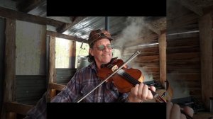 Blarney Pilgrim- Trad. Irish Jig  Pat Wiley fiddle in his maple syrup shack 2023