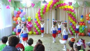 Патриотический танец в МДОУ №41 г.Сочи