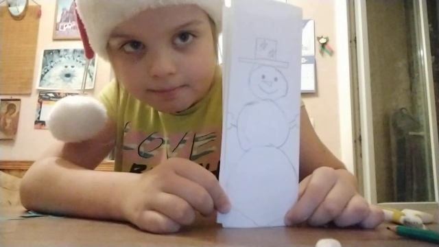 Новогодние снеговики из бумаги ...