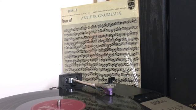 Bach - Violin Sonata No. 1 BWV1001 Grumiaux VINYLレコード RIP rare HiFi stereo first press смотреть онлайн
