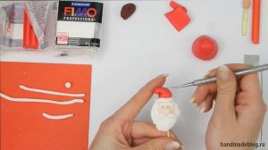 Мастер-класс:  Дед Мороз из полимерной глины